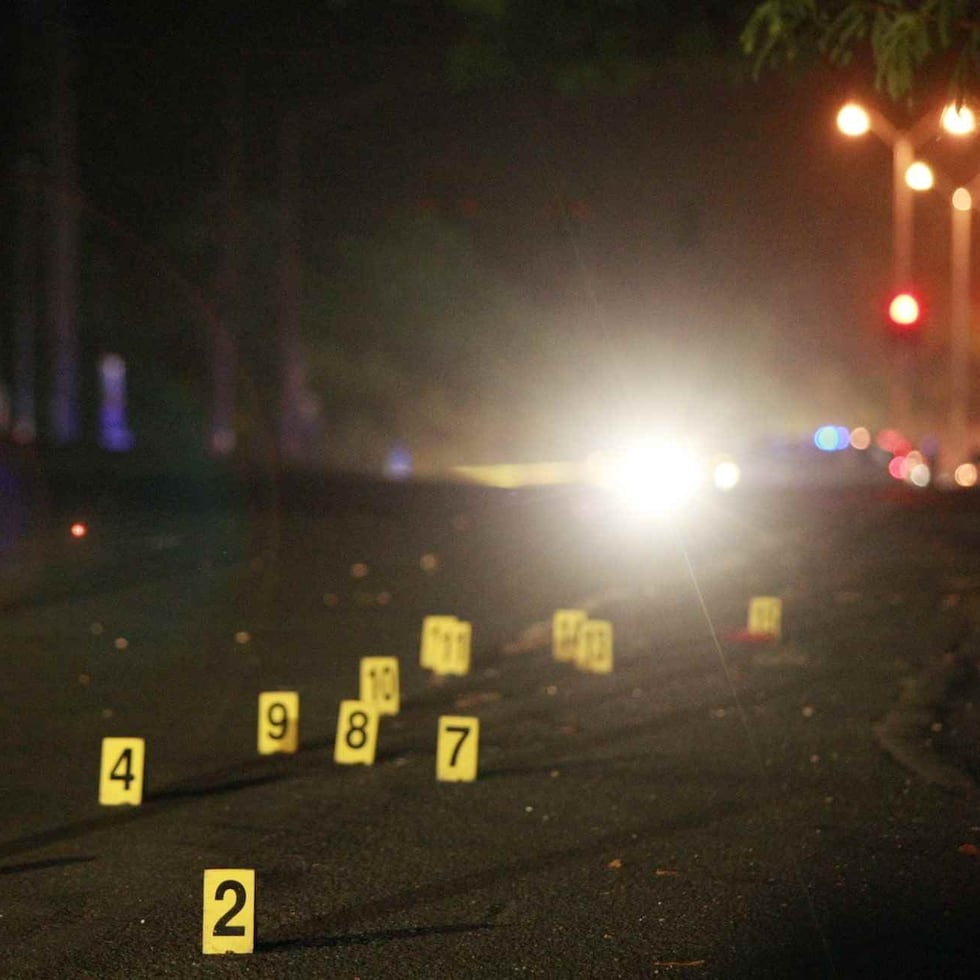 Una imagen de archivo de una escena del crimen.