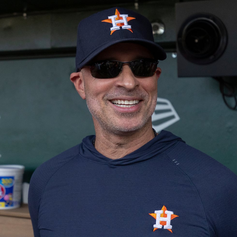 El dirigente Josué Espada fue nombrado a finales de 2023 en sustitución de Dusty Baker tras retirarse.