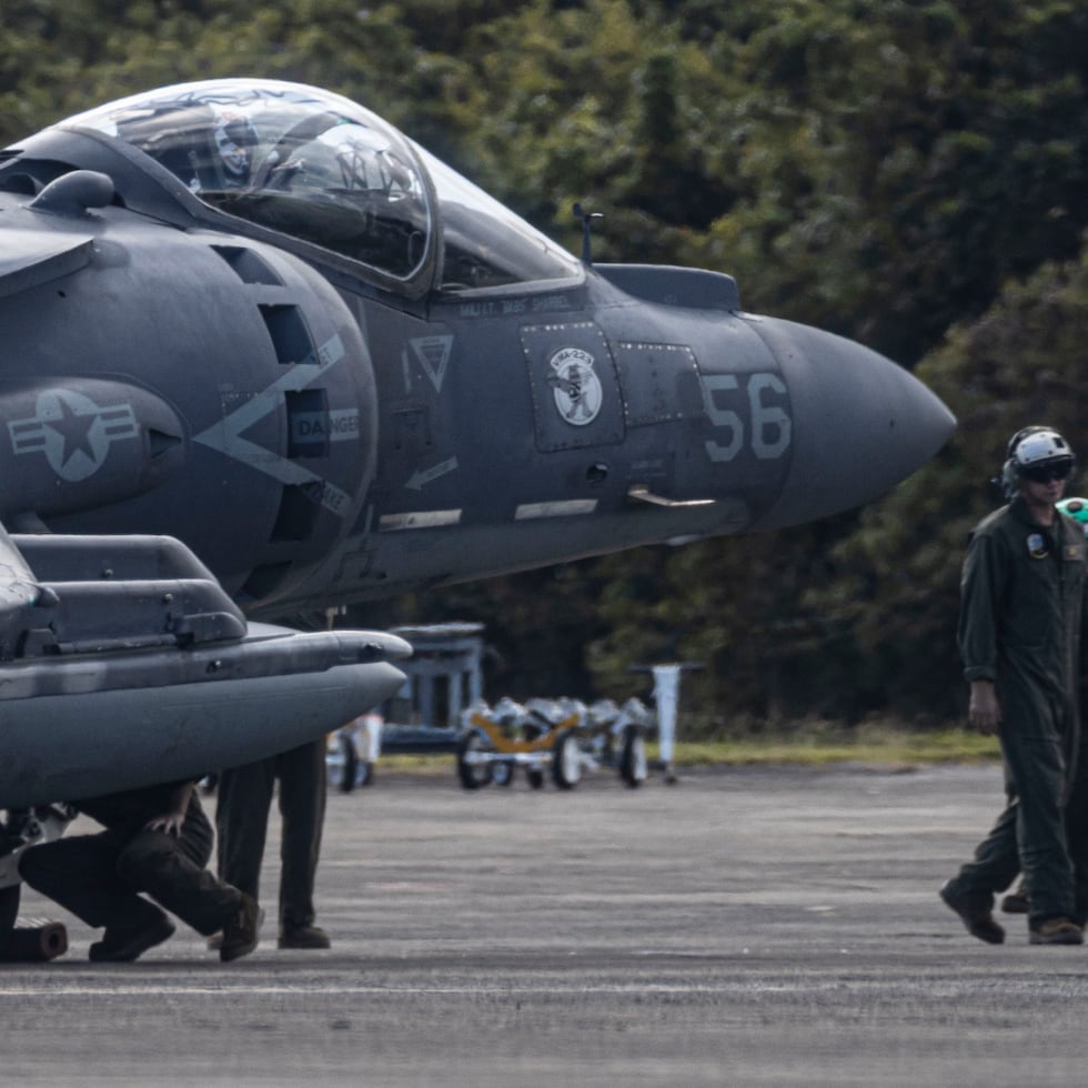 En la antigua base naval Roosevelt Roads en Ceiba.