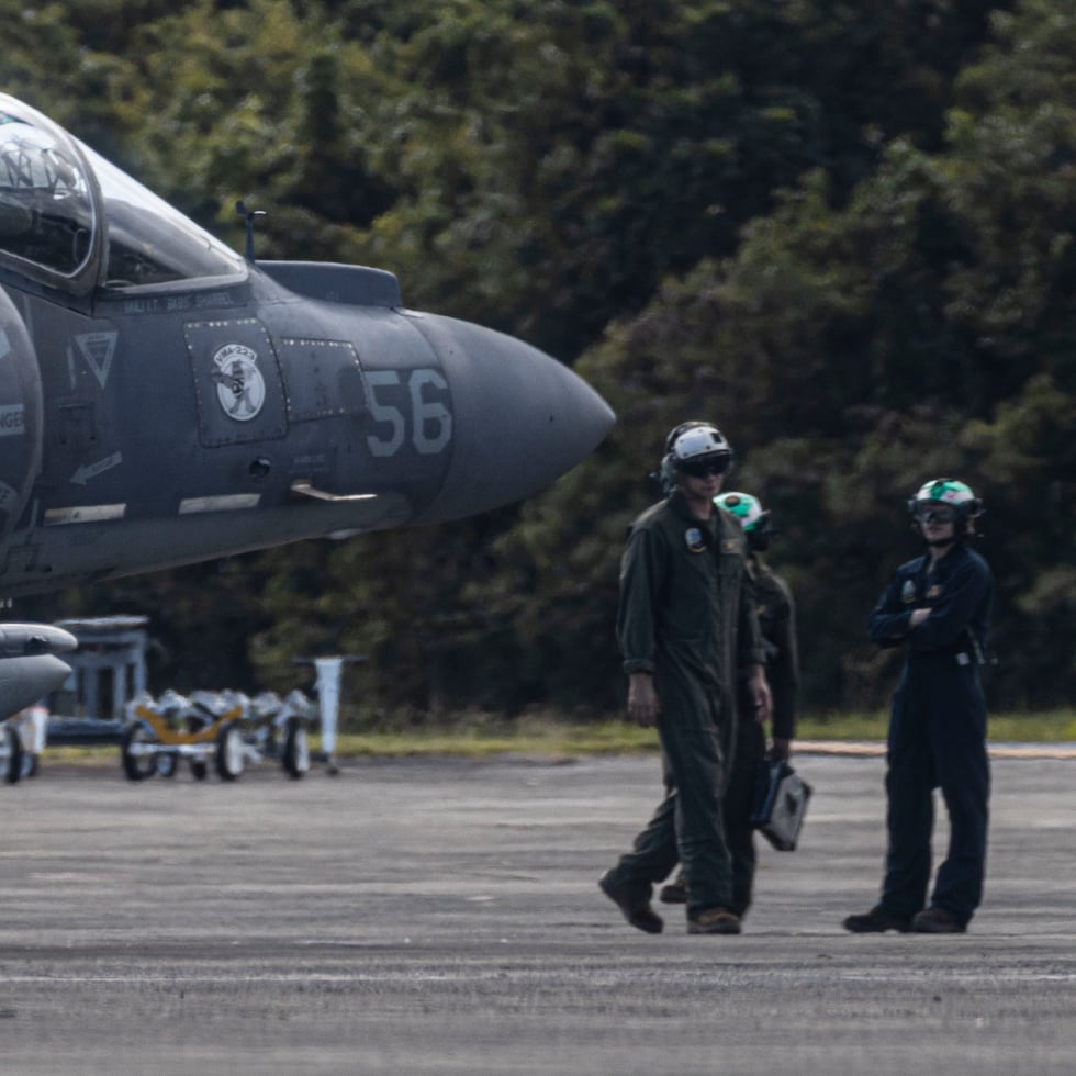En la antigua base naval de Roosevelt Roads ha aumentado la presencia militar los pasados meses.