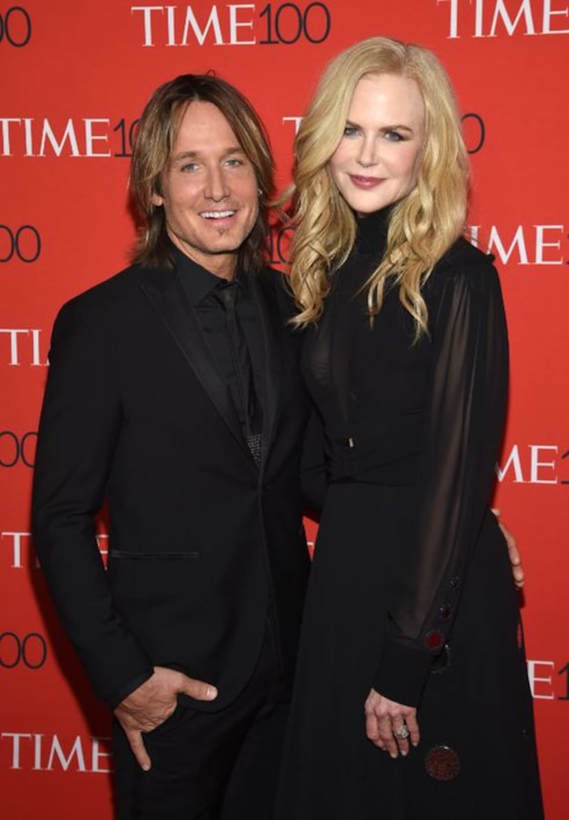 Keith Urban y Nicole Kidman. (AP)