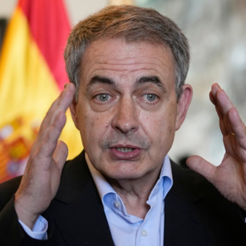 Rodríguez Zapatero, de 65 años, fue presidente del gobierno de 2004 a 2011.