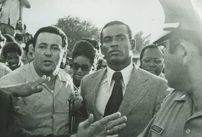 Semanas antes del terrible terremoto de 1972, Clemente había visitado Nicaragua para participar en la Serie Mundial de Béisbol Aficionado como dirigente del equipo de Puerto Rico. <font color="yellow">(Archivo histórico de GFR Media)</font>