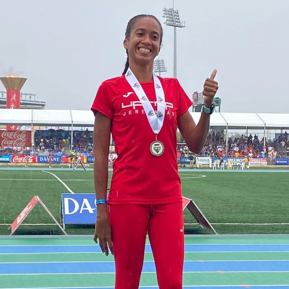 Naomi García arribó tercera detrás de la mexicana Sofía Ramos y de la guatemalteca María Peinado.