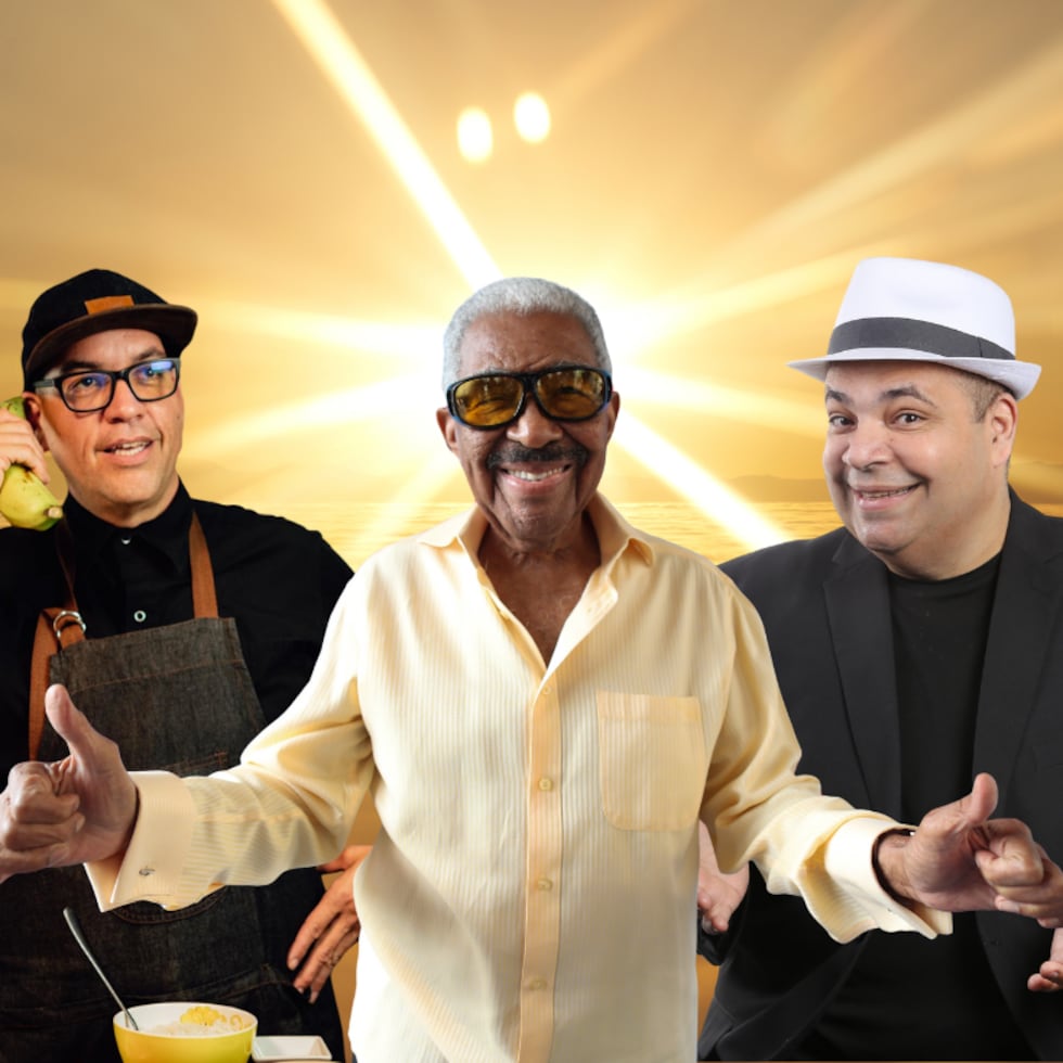 Miguel Campis, Rafael Ithier y Carlos Merced.