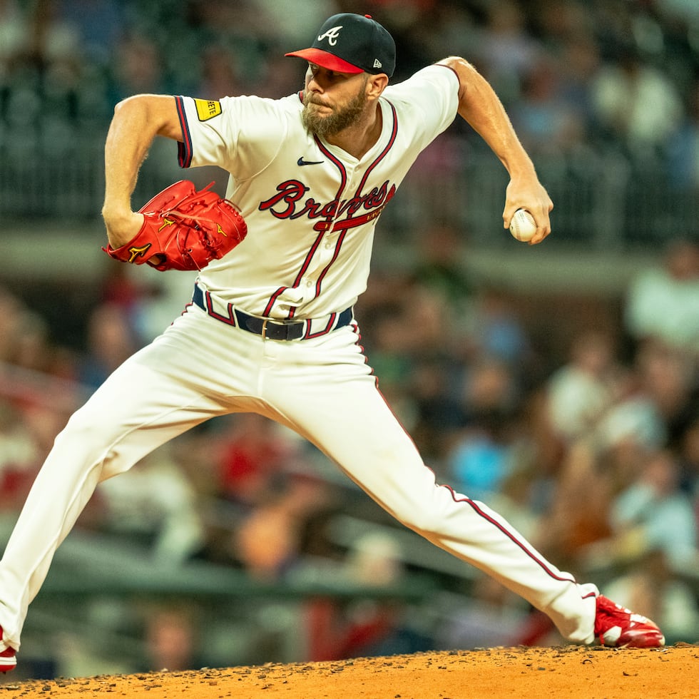 Chris Sale ganó el premio Cy Young de la Liga Nacional en su primer año con Atlanta en 2024.