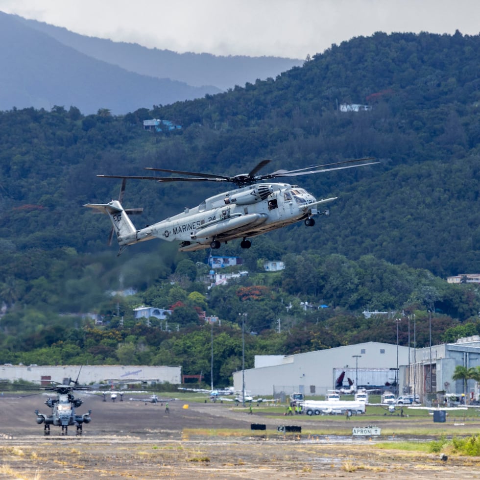 A large part of the Ceiba airport is already occupied by the U.S. Army.