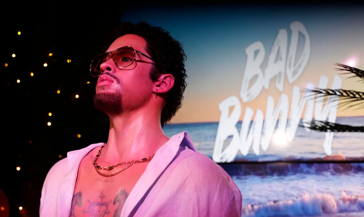Museo de Cera de Madrid presenta figura de Bad Bunny antes de sus conciertos en la capital