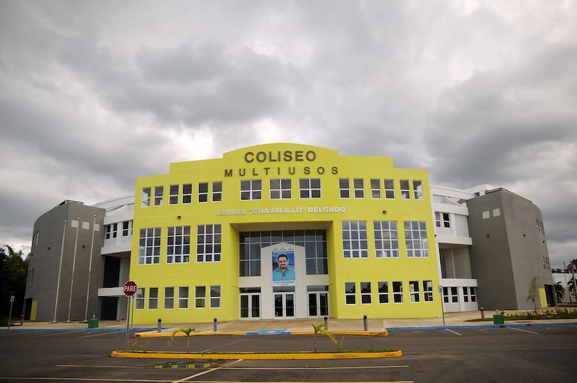 El coliseo Ismael "Chavalillo" Delgado albergó a los Santeros de Aguada desde 2016.