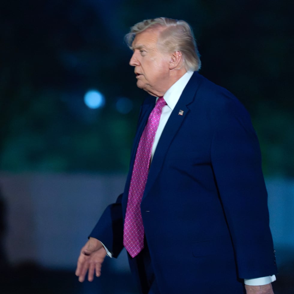 El presidente de Estados Unidos, Donald Trump.