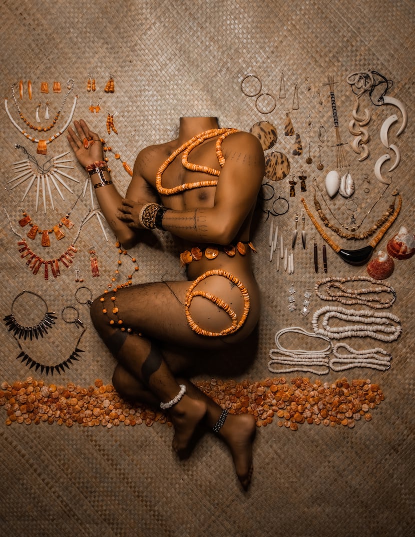 Pieza "Tai Ulu" (2021), del artista Roquin-Jon Quichocho Siongco.