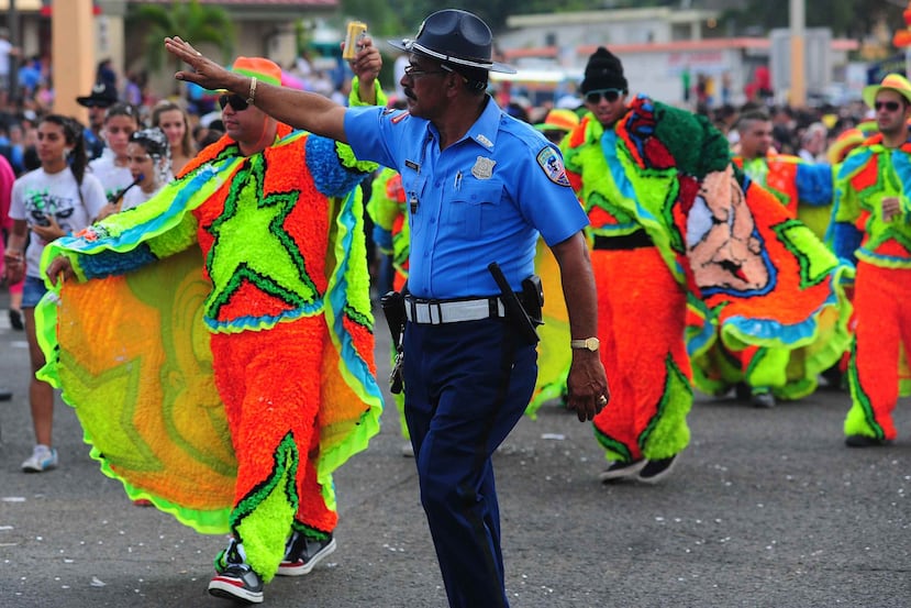 Todos los incidentes del Festival de las Máscaras 2015 ocurrieron en la carretera PR-130 en Hatillo. (Suministrada)