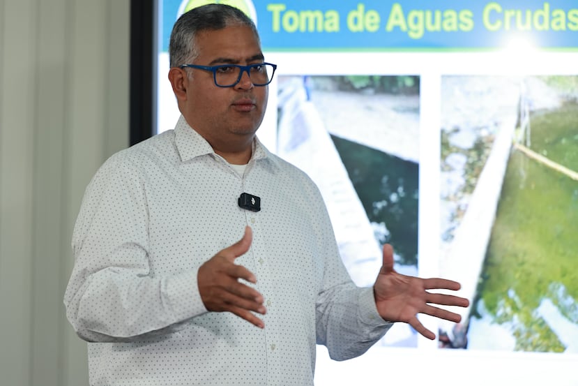 El presidente de la Autoridad de Acueductos y Alcantarillados, Luis R. González, dio detalles del plan en una conferencia de prensa.