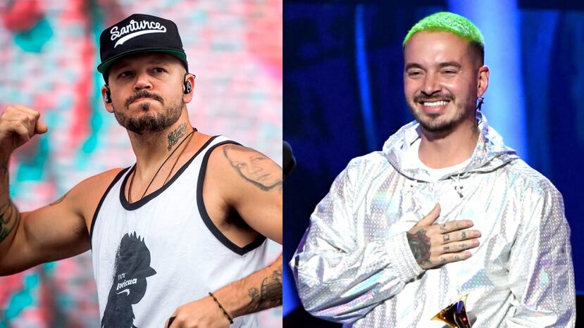 Desde hace unos días los vídeos de René Pérez, a la izquierda, dedicados y dirigidos hacia J Balvin, a la derecha, han dado la vuelta al mundo.