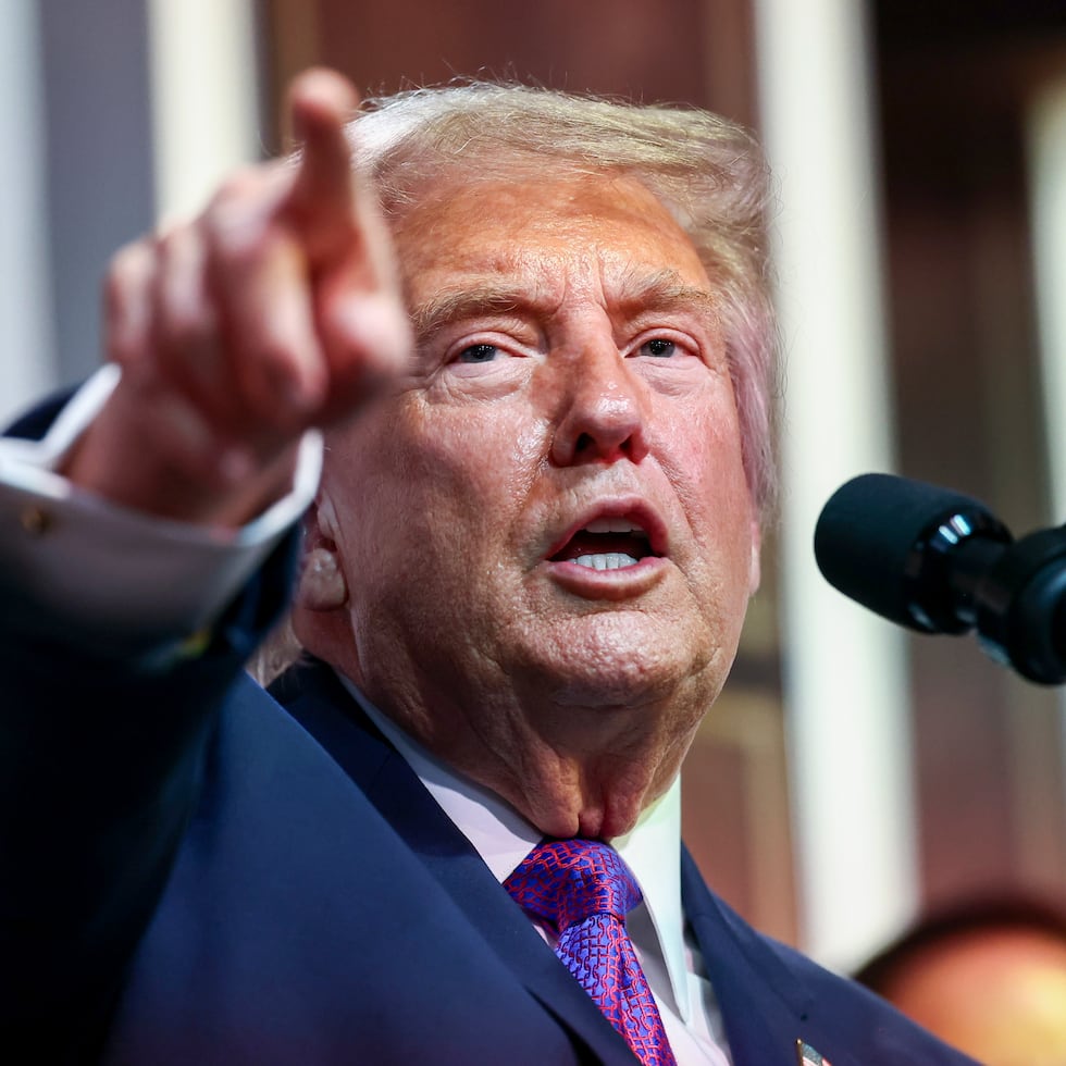 El presidente Donald Trump.