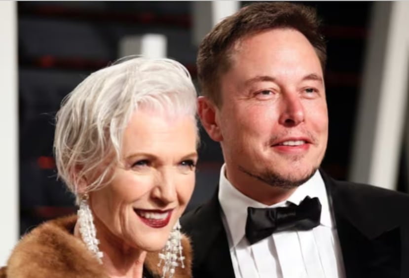 Maye Musk se muestra en redes sociales orgullosa de su hijo Elon, el fundador de SpaceX y dueño de Twitter.