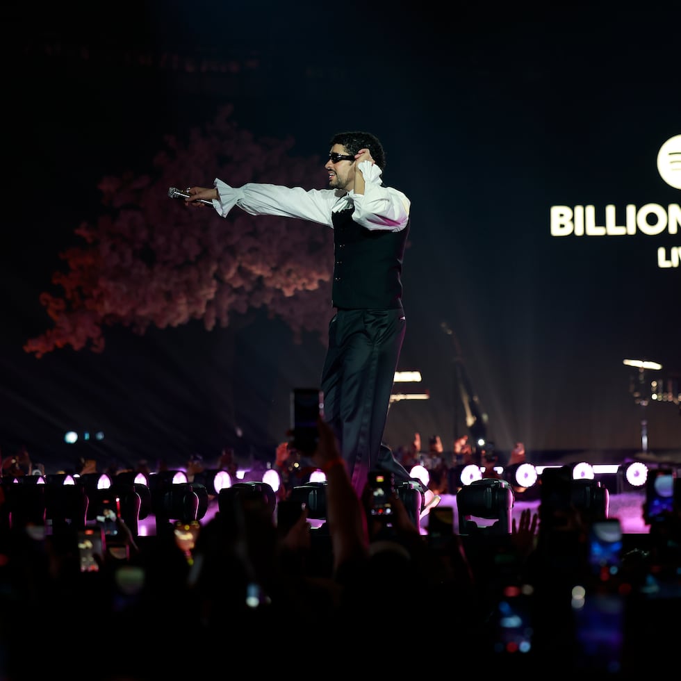 Spotify presentó anoche el evento Billions Club Live con Bad Bunny en Tokio para marcar la primera presentación del artista en Asia.