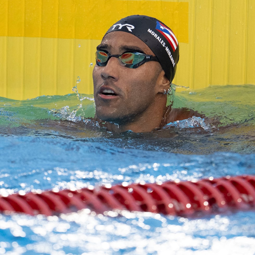 Yeziel Morales conquistó una presea de plata en el último día de natación.
