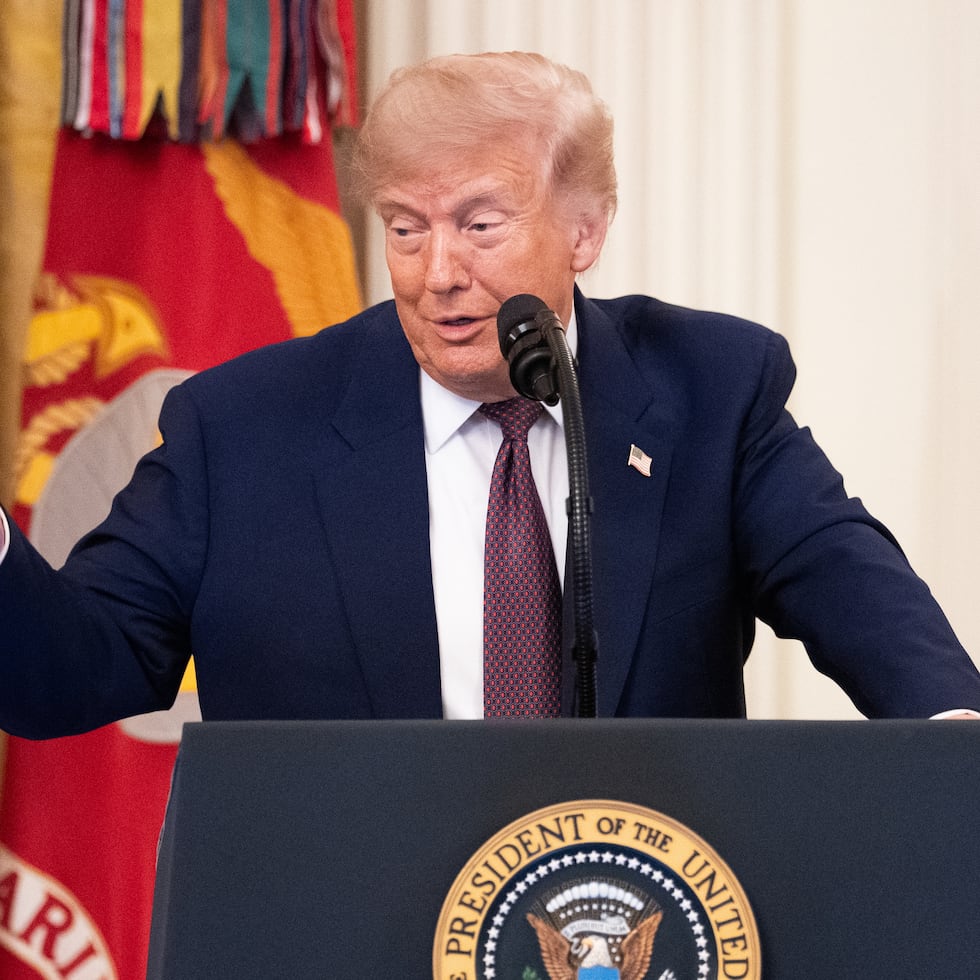 El presidente de Estados Unidos, Donald Trump.