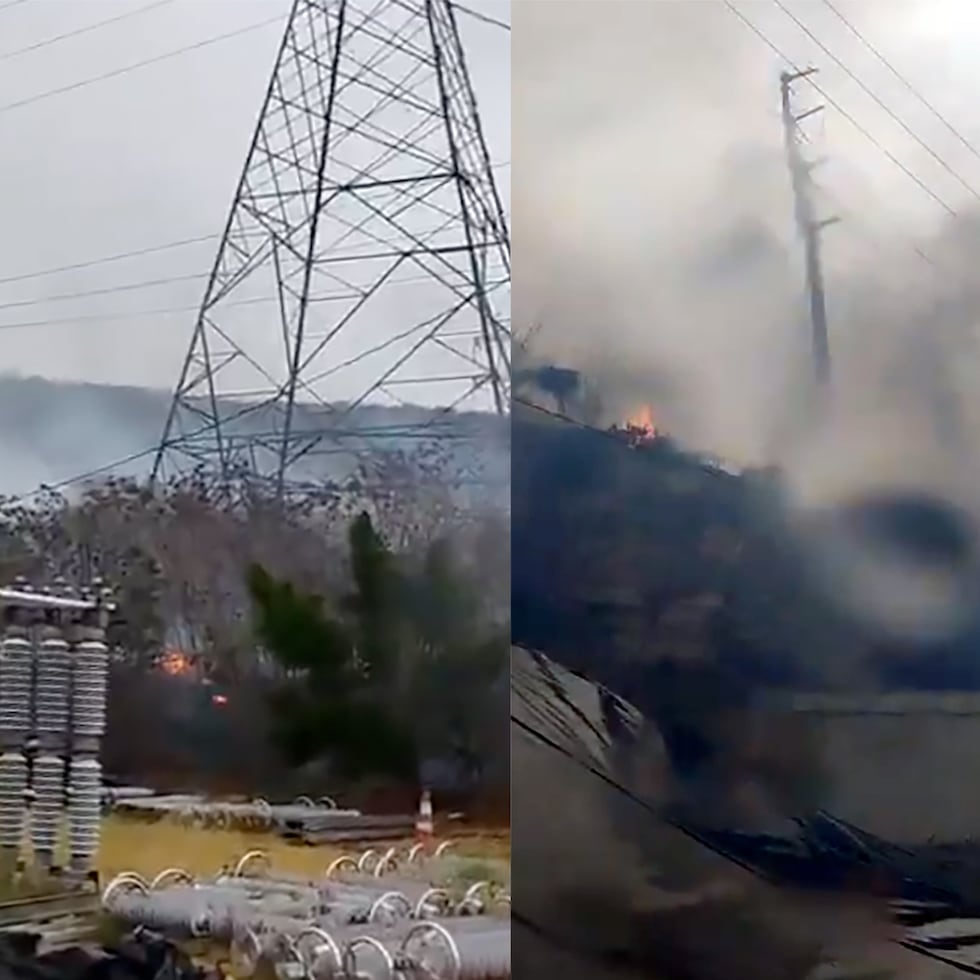 Genera PR published images of fires surrounding the purported area where the explosion occurred.