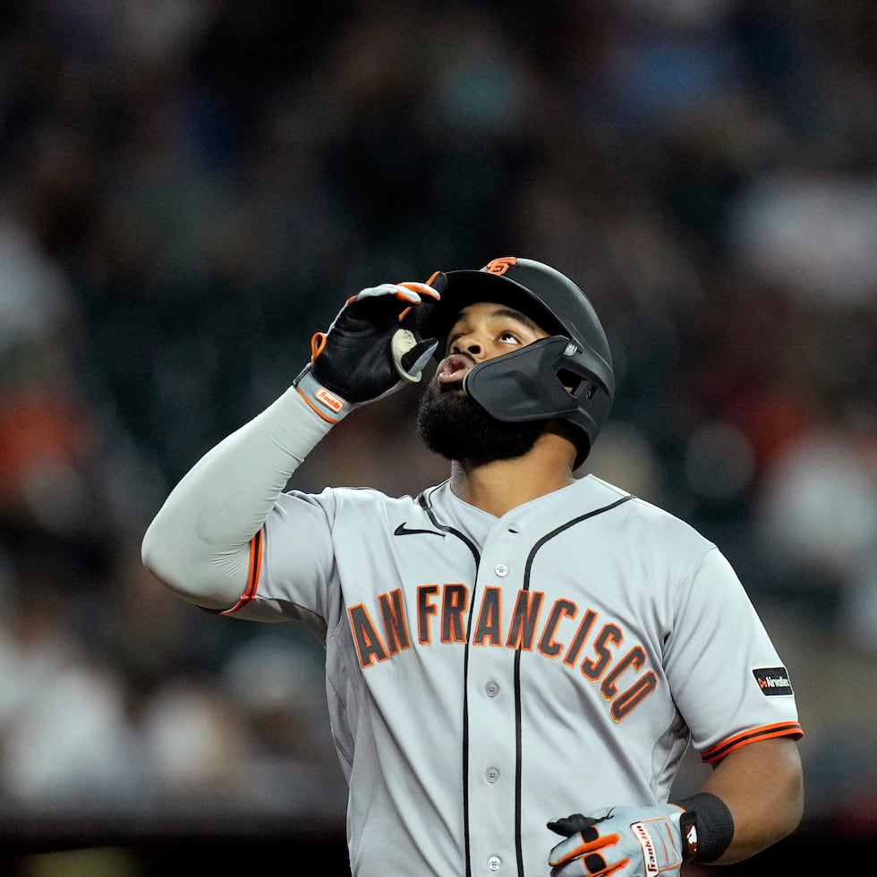 Heliot Ramos retornó este fin de semana a la alineación de los Giants, luego de perderse un mes y medio de acción debido a una lesión.