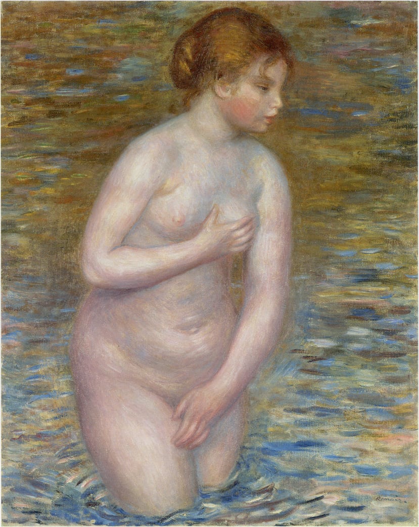 Young Woman Bathing 1888