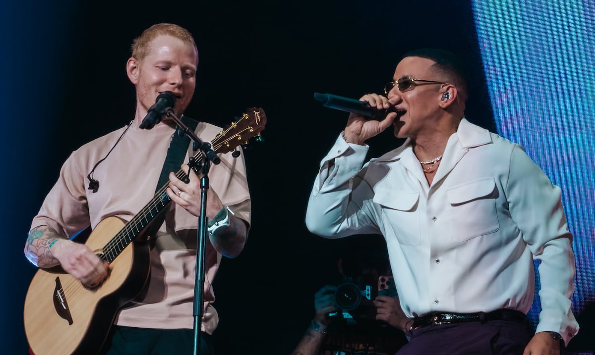 Daddy Yankee surprises Ed Sheeran fans in Puerto Rico