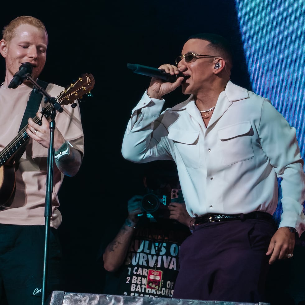 Ed Sheeran invitó a Daddy Yankee a su concierto en el Coliseo de Puerto Rico.