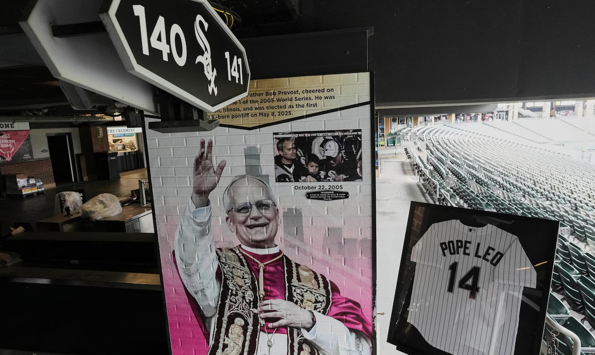 El papa León XIV será homenajeado por su equipo favorito de Grandes Ligas, White Sox de Chicago