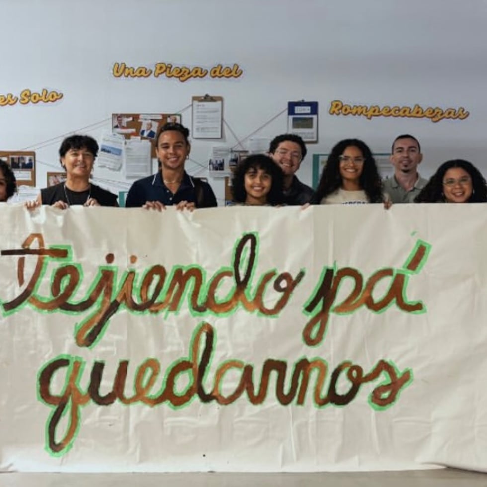 Equipo de trabajo de la organización La Tejedora.