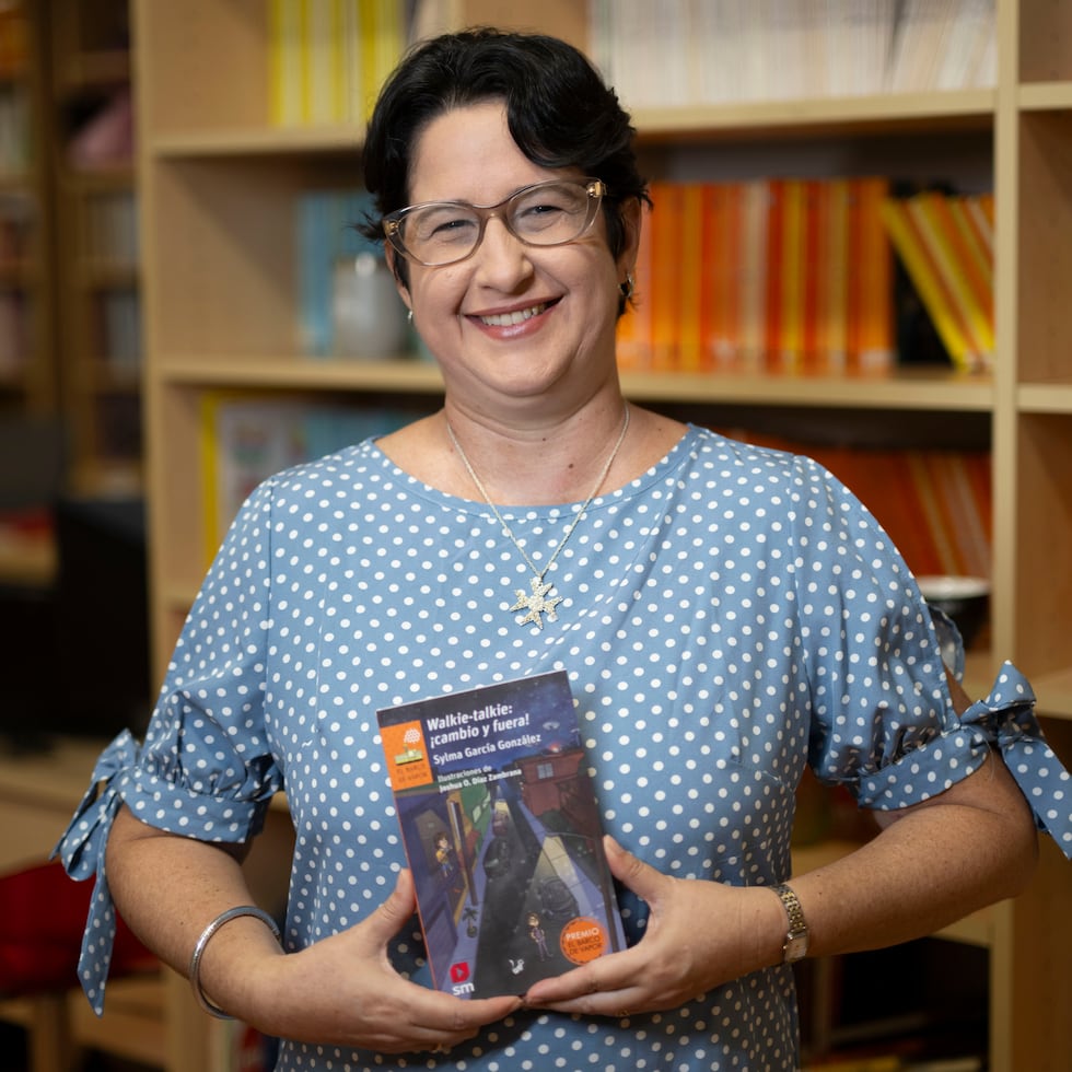 Sylma García González, ganadora del Premio Barco de Vapor.