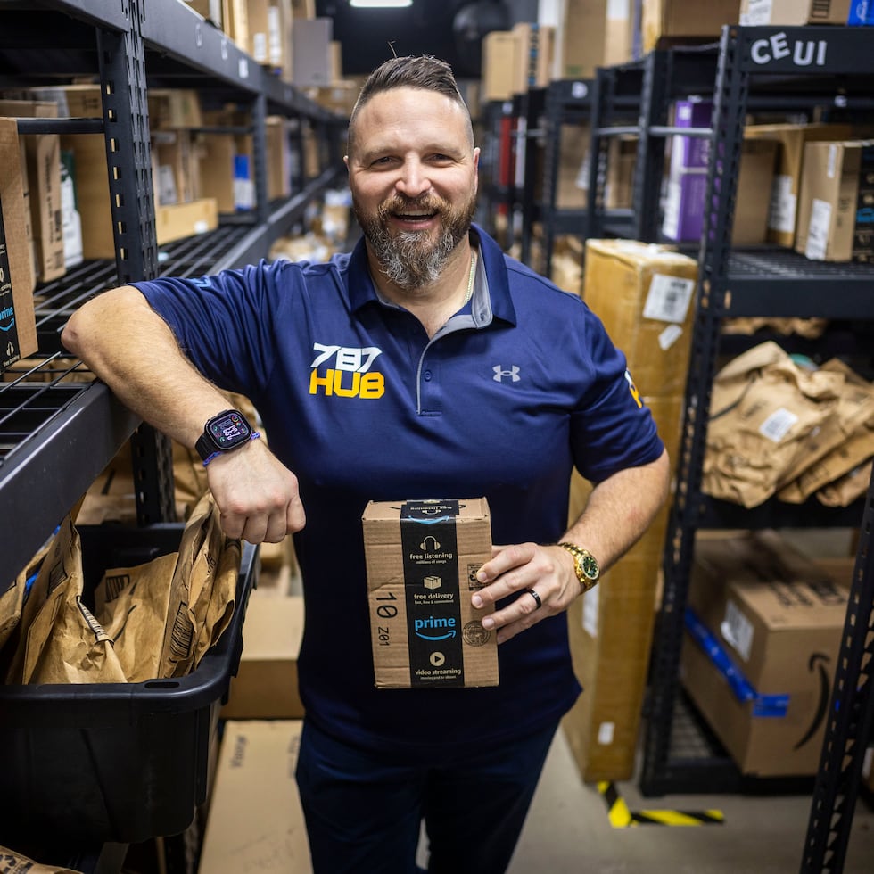 David Tirri, owner of Ocean Drive Logistics LLC, which operates 787Hub.