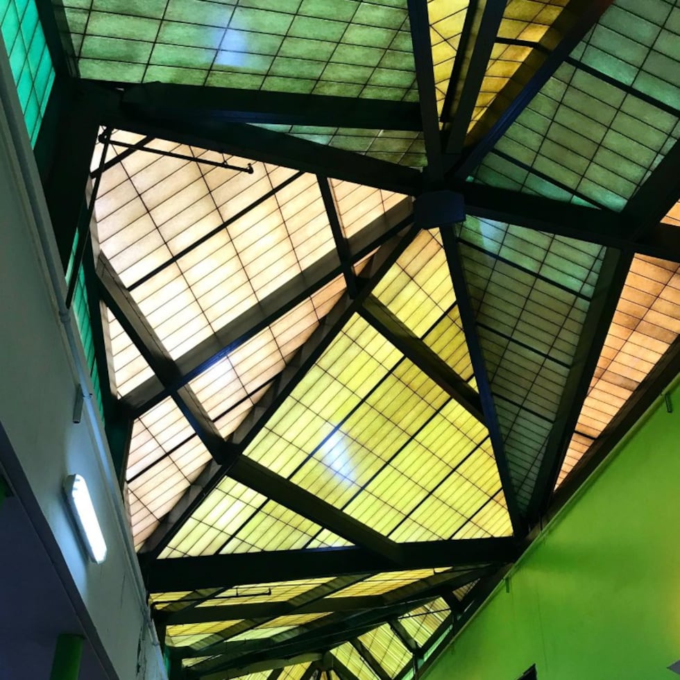 La pieza "Platanal", del artista Imel Sierra, ha sido por más de dos décadas un elemento distintivo de la Plaza del Mercado en Río Piedras.