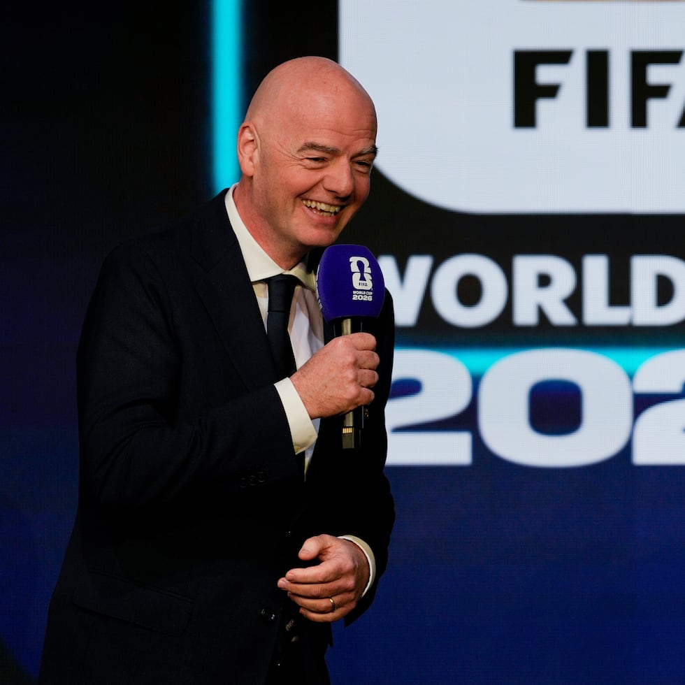 El presidente de la FIFA, Gianni Infantino.