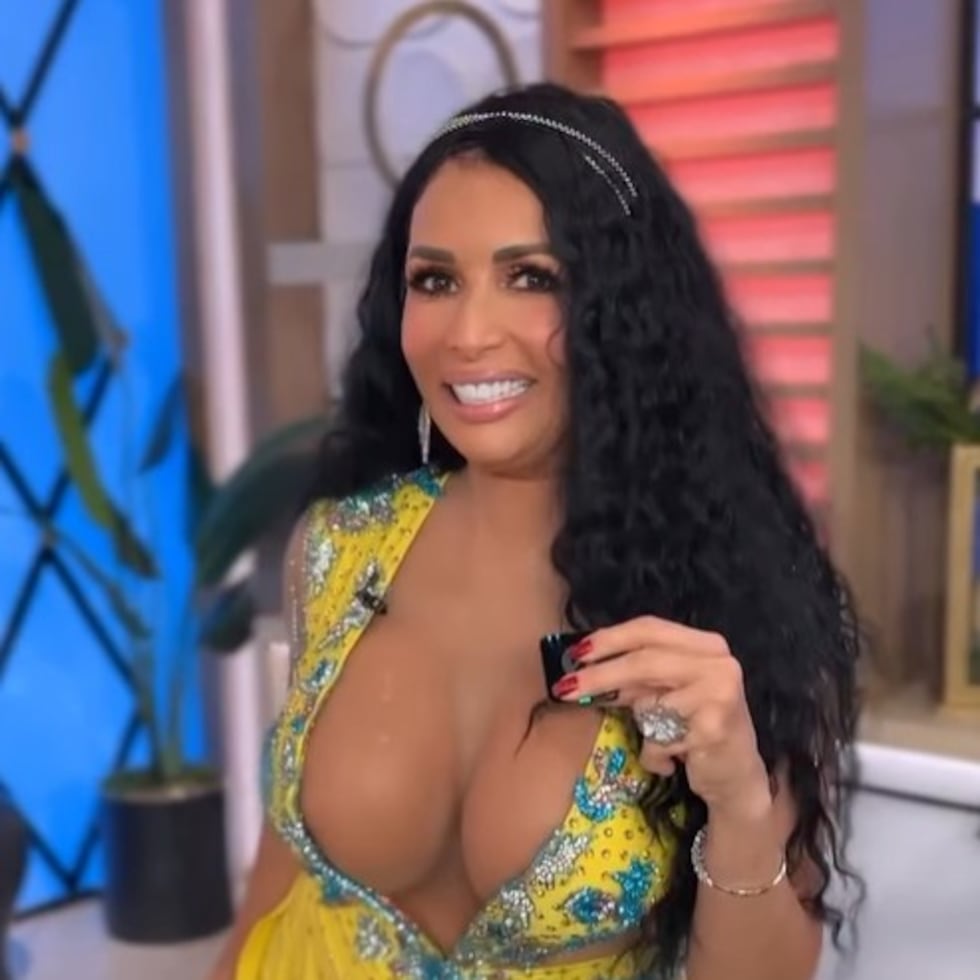 Giselle Blondet caracterizó a Maripily.