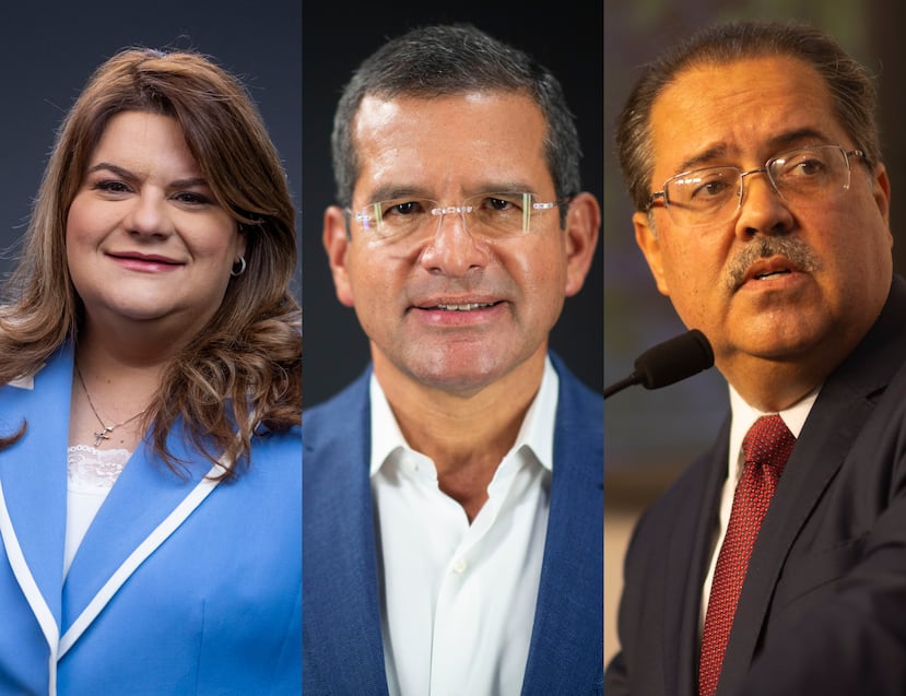 Jenniffer González, Pedro Pierluisi y José Luis Dalmau.