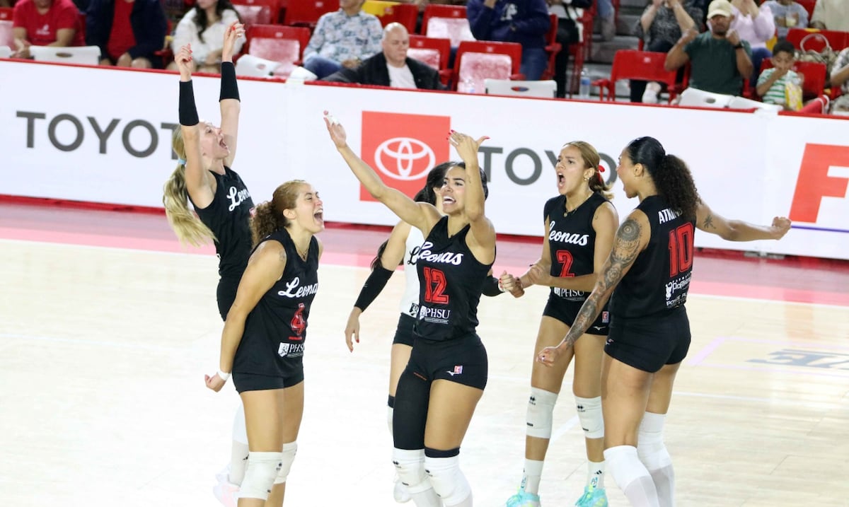 Un regalo a la fanaticada: Leonas no cobrarán en la final del Voleibol Superior Femenino