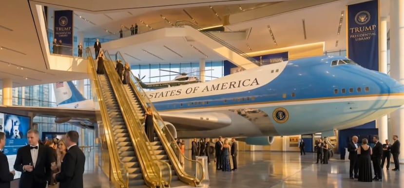Esta sería la primera biblioteca presidencial en Florida, donde está el club Mar-a-Lago de Trump.
