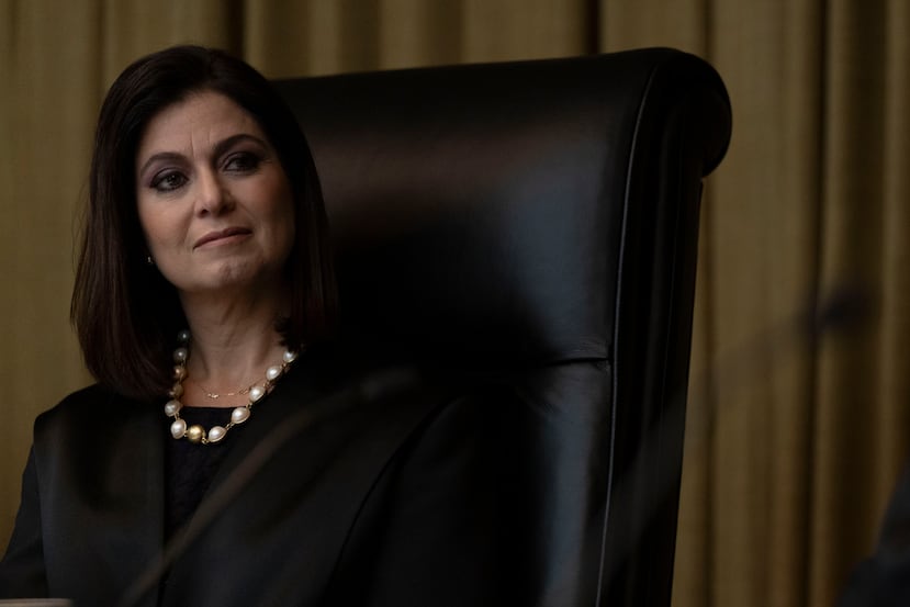 Maite Oronoz Rodríguez, jueza presidenta del Tribunal Supremo.