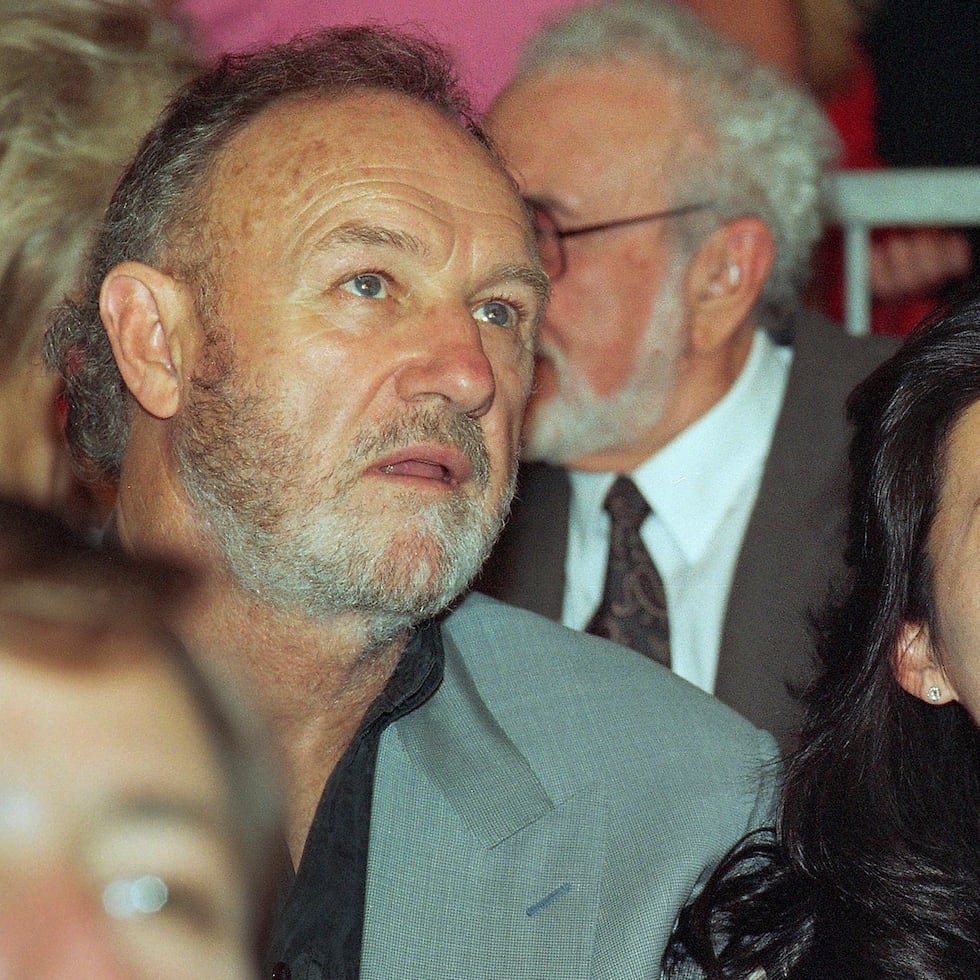 Gene Hackman y su esposa Betsy Arakawa.