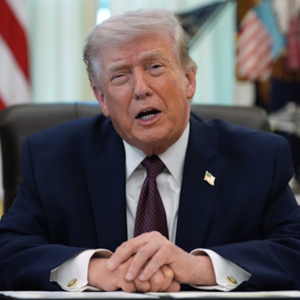 El presidente de Estados Unidos, Donald Trump.