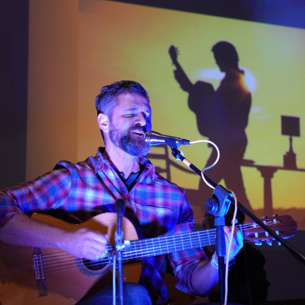 Hermes Croatto en concierto en Attimis.