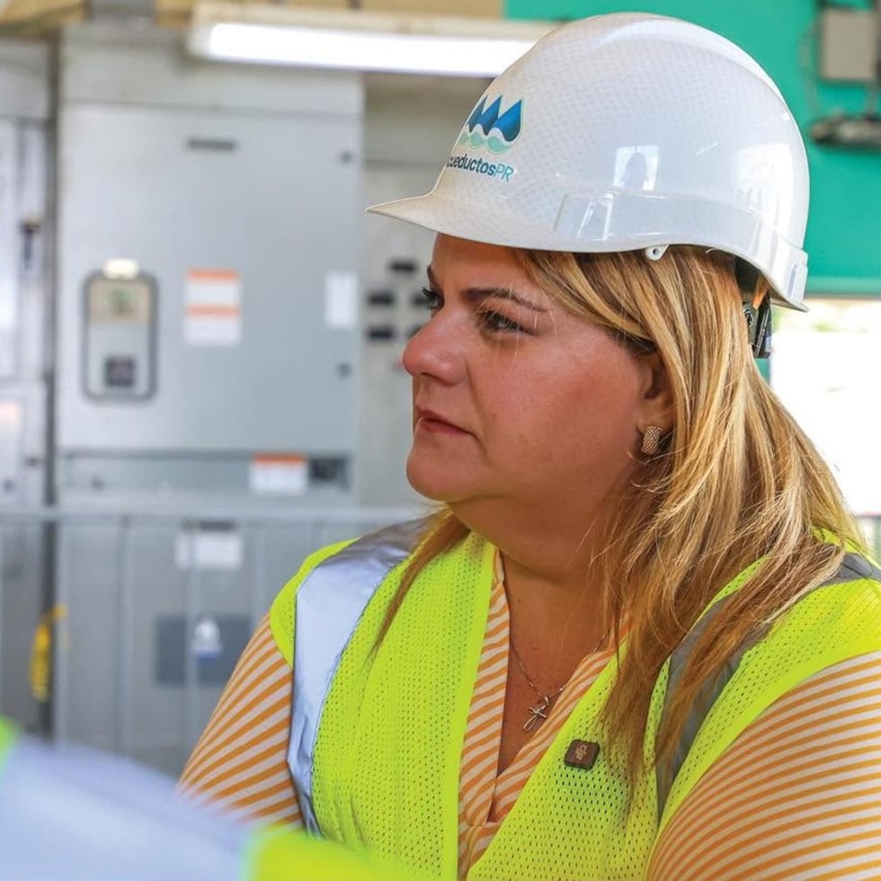 La gobernadora Jenniffer González se dirigió al país en un mensaje televisivo pregrabado de poco más de dos minutos.