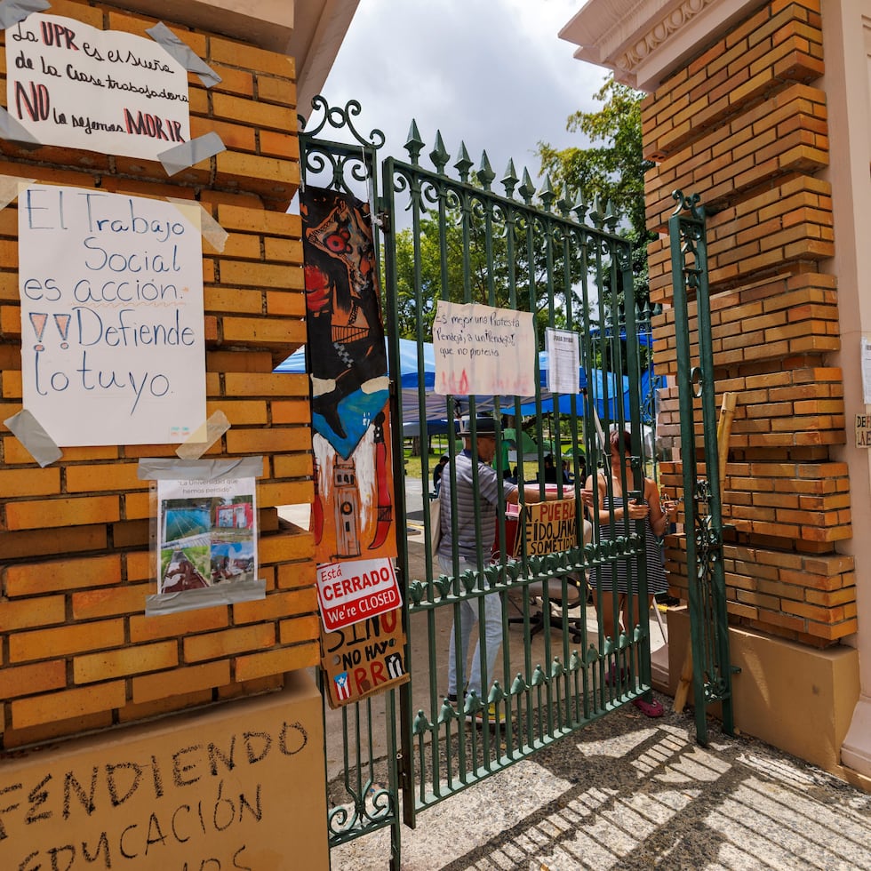 The strike at the Río Piedras Campus of the University of Puerto Rico began on April 27.