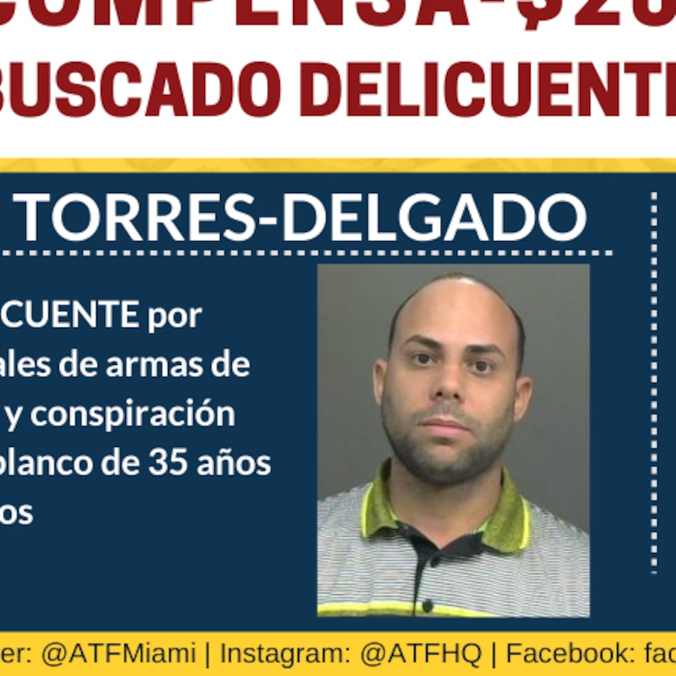 Nelson Torres Delgado, alias "El Burro", enfrenta 15 cargos criminales en un caso por narcotráfico del 2023.