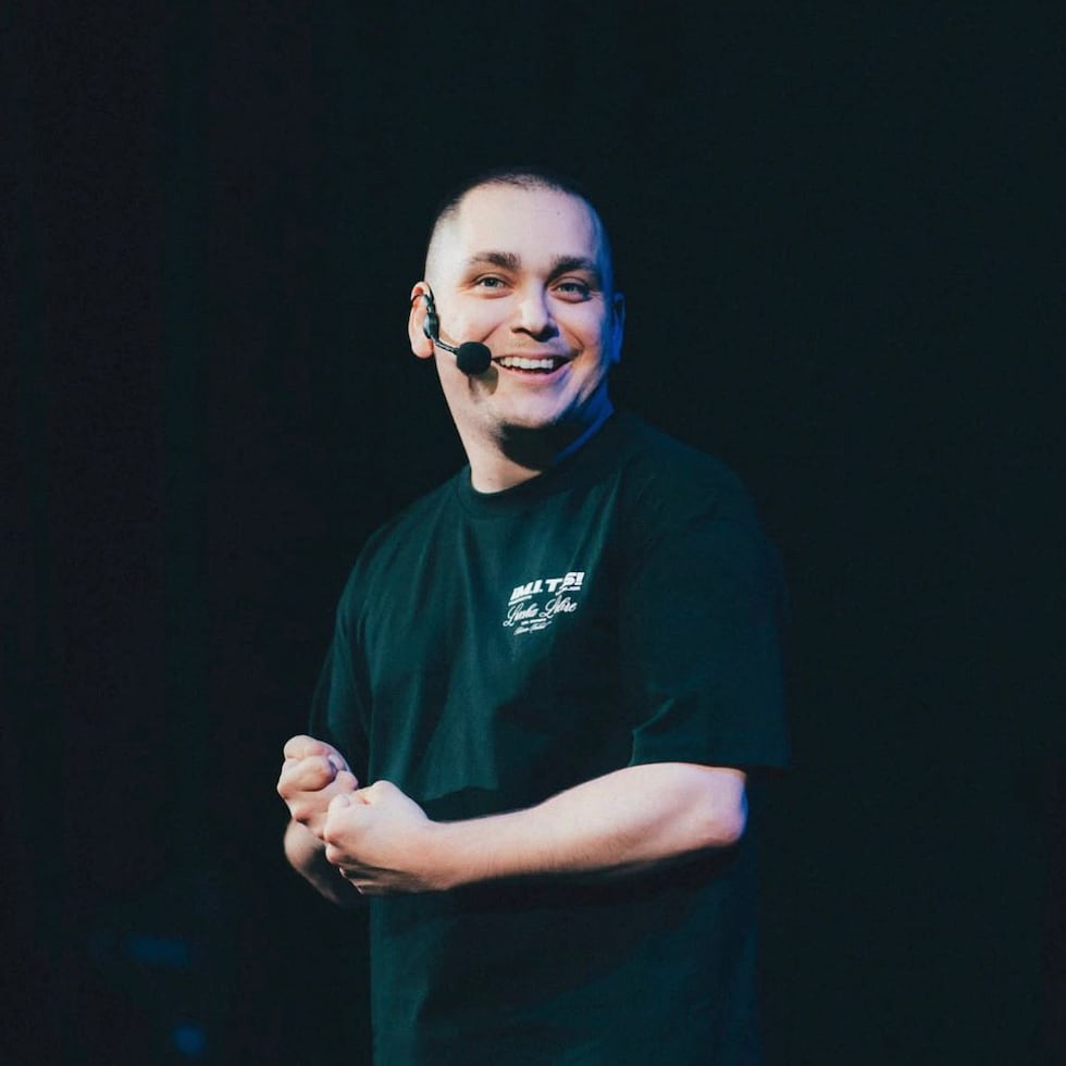 Para Lucho Miranda el humor es fundamental en su vida.