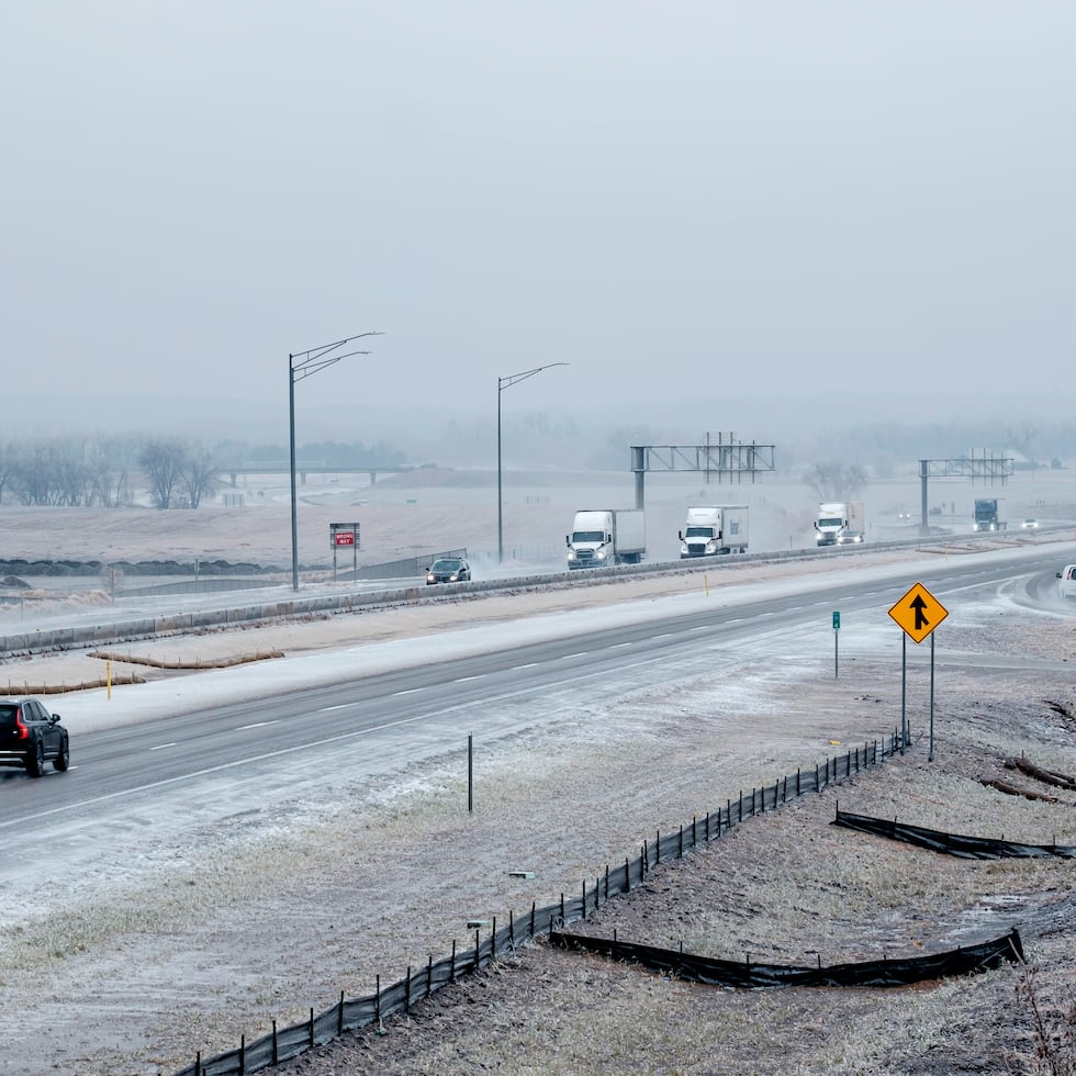 El NWS avisó que las “condiciones de viaje serán desafiantes” a lo largo de las llanuras del norte.