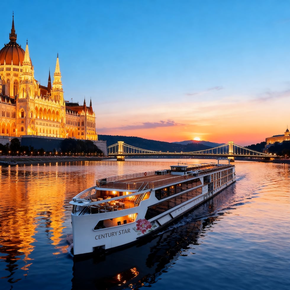 El viaje inaugural, “Perla del Danubio”, zarpará el 18 de septiembre desde Budapest, y visitará Esztergom, Bratislava, Vienna “La Ciudad de la Música”, Linz, y Passau.