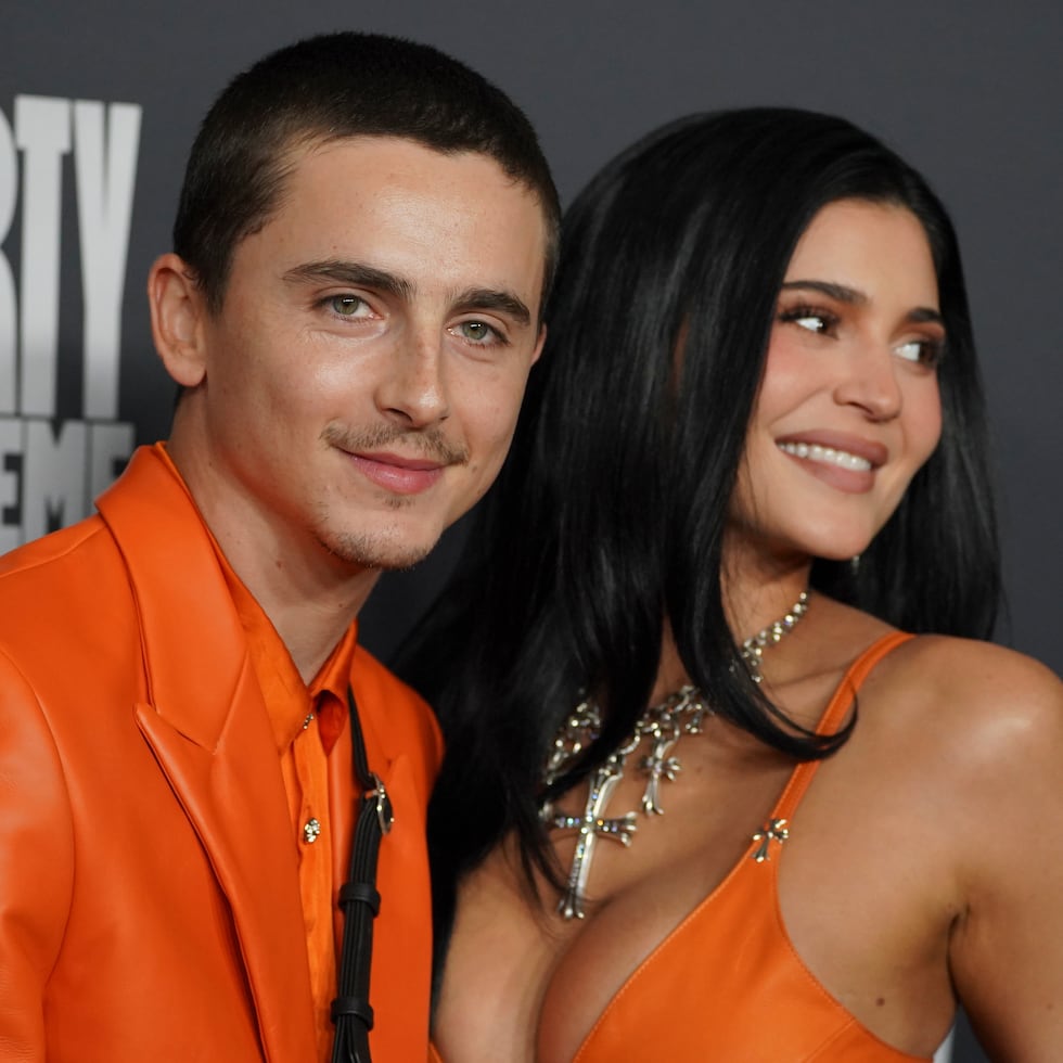 Timothee Chalamet y Kylie Jenner/