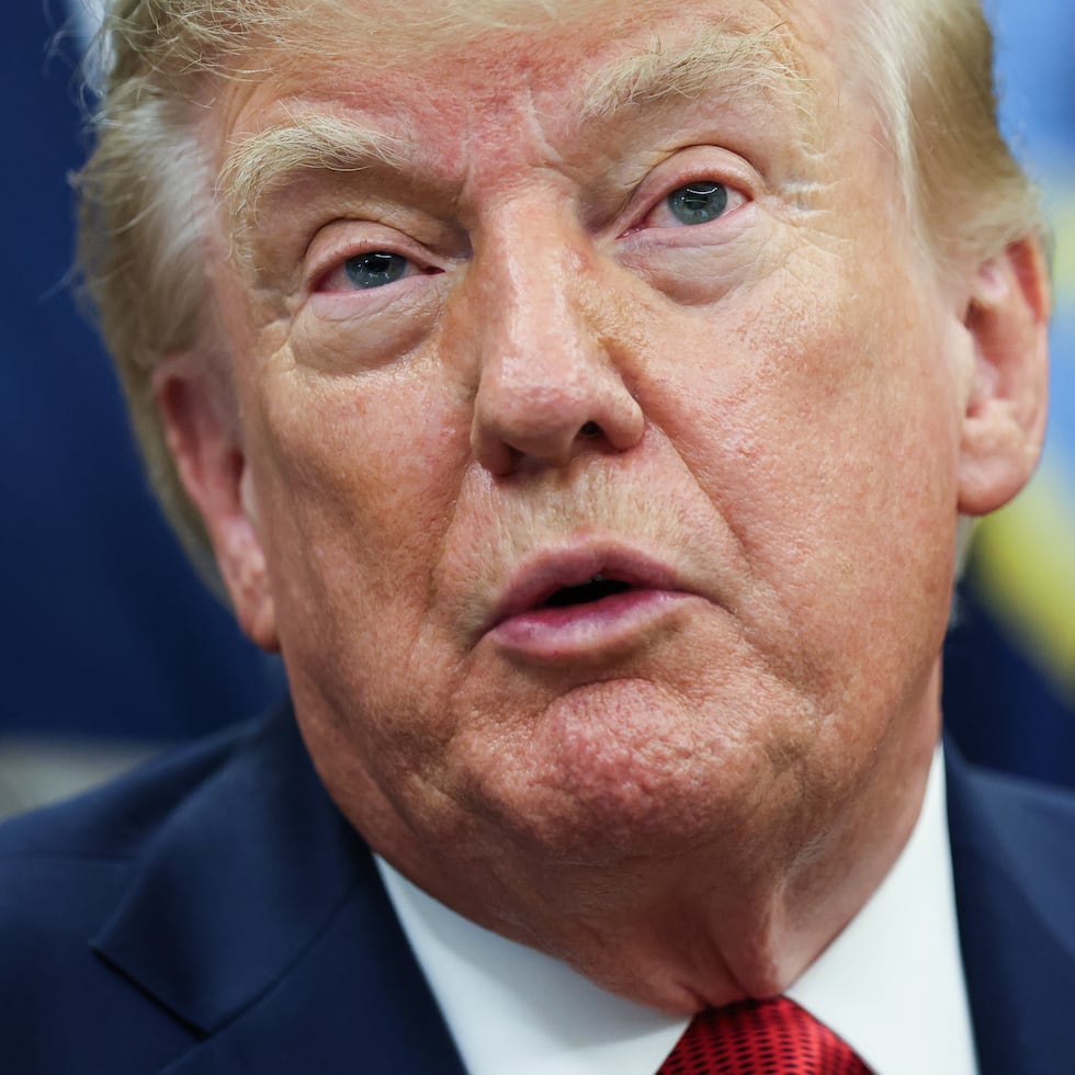 El presidente de Estados Unidos, Donald Trump.
